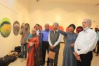 Shri. Subhash Desai, Maharashtra Cabinet Minister inaugurates 20th solo exhibition of paintings titled ‘Light Within’ by dynamic personality Minakshi Patil at Jehangir Art Gallery