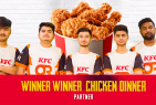 KFC India joins hands with OR Esports as their official Chicken Dinner Partner