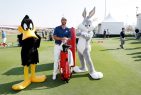 Warner Bros. World™ Abu Dhabi’s Bugs Bunny and Daffy Duck make an exciting appearance at Abu Dhabi HSBC Championship on Yas Island