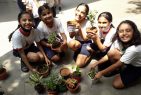Jasudben ML School celebrates World Earth Day with students by organising best-out-of-waste activities